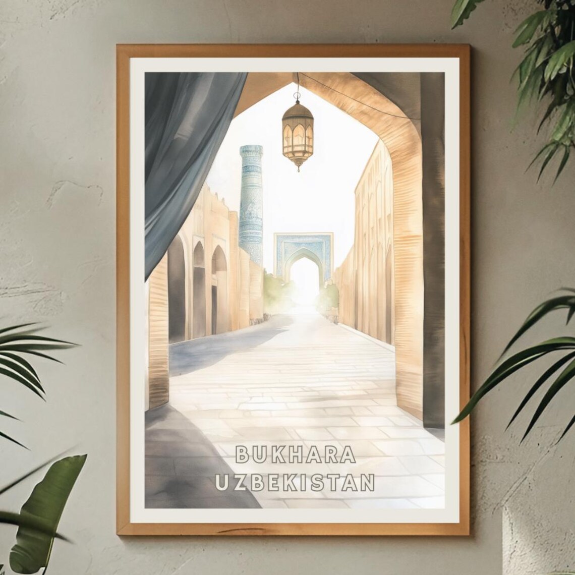 Bukhara Uzbekistan, Silk Road Architecture Print - Image 2