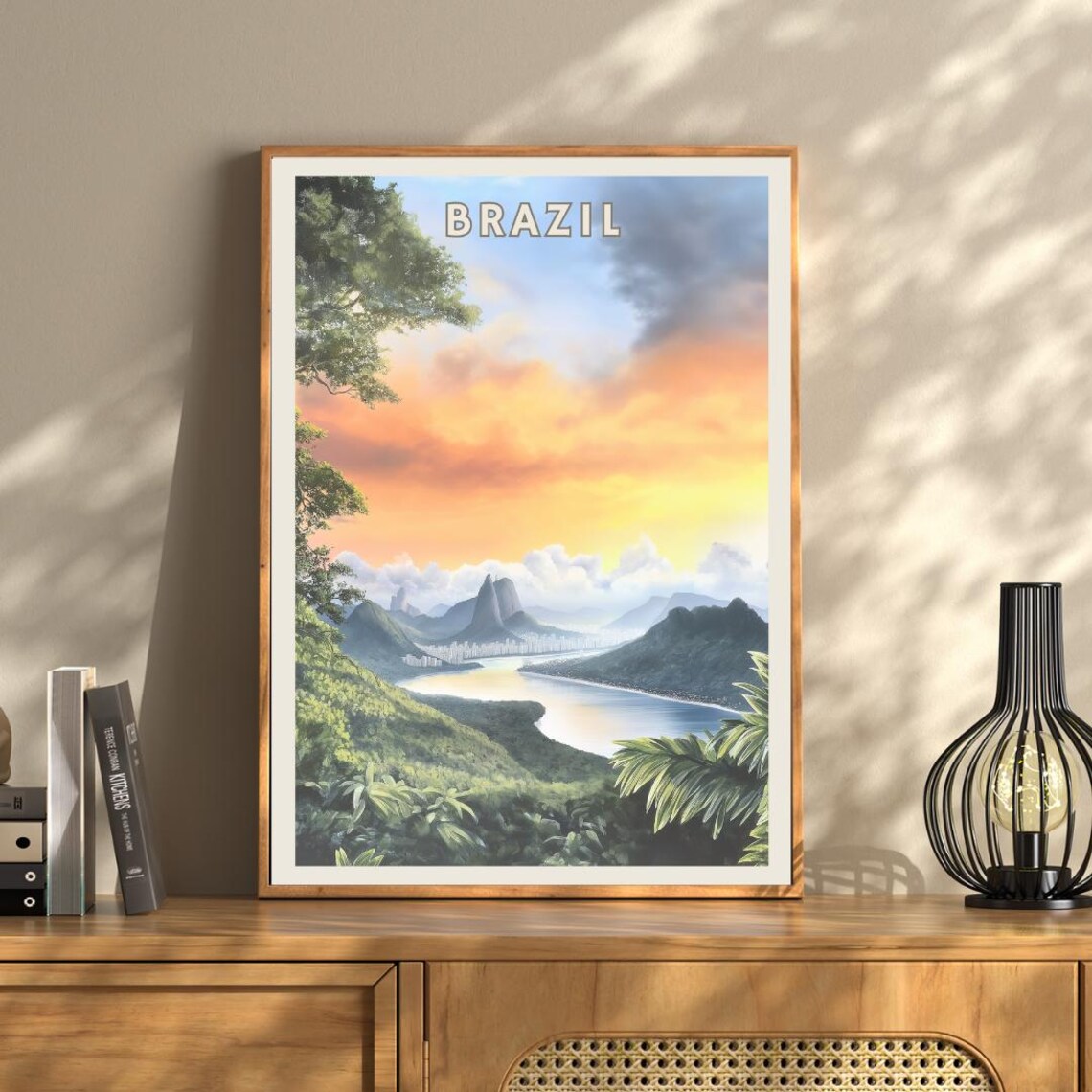 Brazil Poster, Rio De Janeiro Sugarloaf Mountain - Image 3