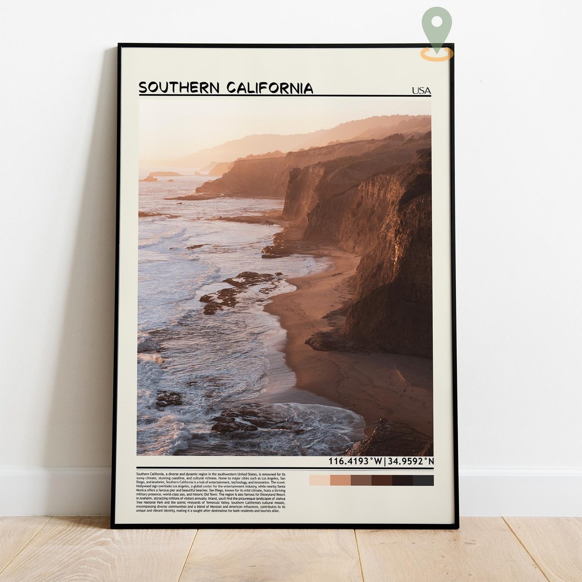 Southern California Print California Wall Art Southern California Poster California Photo California Wallart California Painting - Image 4