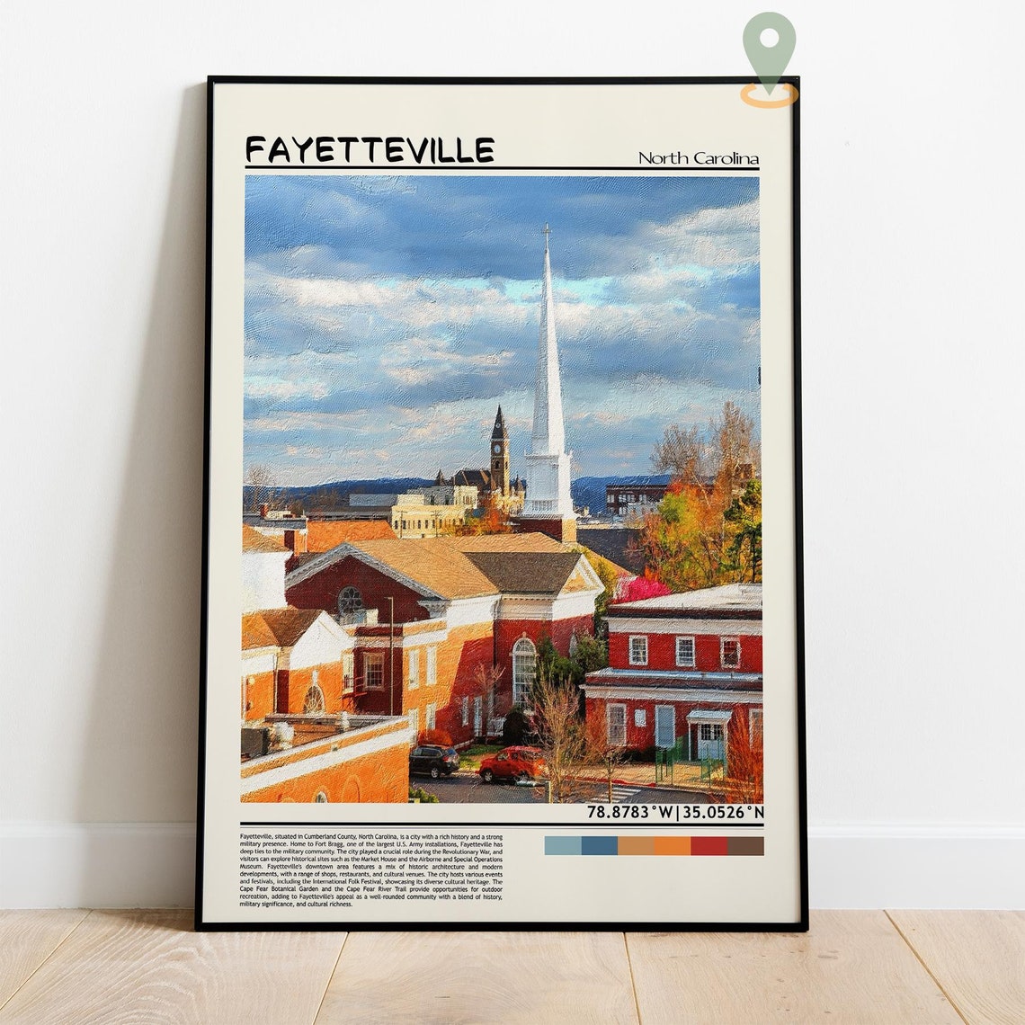 Fayetteville Art Fayetteville Artwork Fayetteville Map Fayetteville Photo Fayetteville Poster Fayetteville Print Fayetteville Travel - Image 2