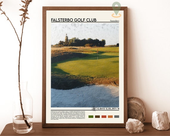 Falsterbo Golf Club Art Falsterbo Golf Club Artwork Falsterbo Golf Club Map Falsterbo Golf Club Photo Falsterbo Golf Club Poster