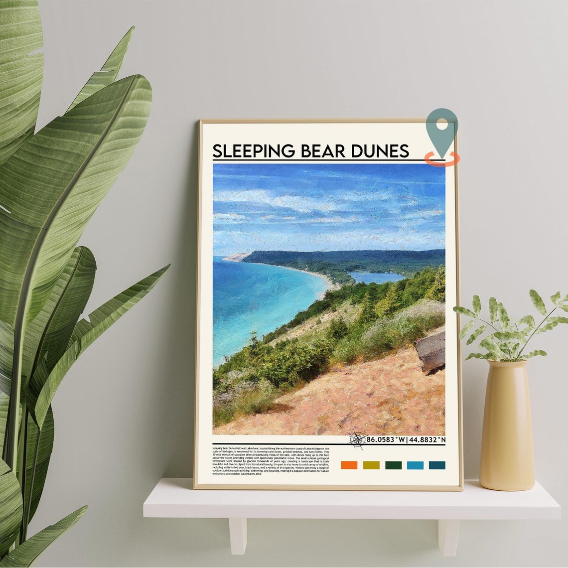 Sleeping Bear Dunes Print Sleeping Bear Dunes Wall Art Sleeping Bear Dunes Poster Sleeping Bear Dunes Photo Sleeping Bear Dunes Poster - Image 3