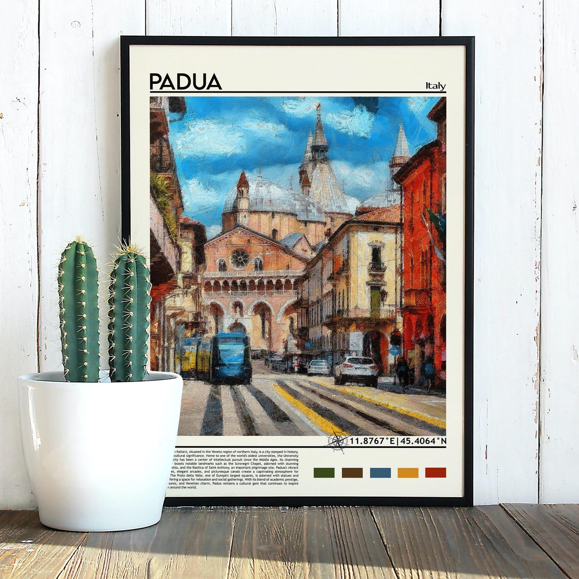 Padua Print Padua Poster Padua Wall Art Padua Travel Print Padua Art Print Padua Artwork Padua Photo Italy Print - Image 3