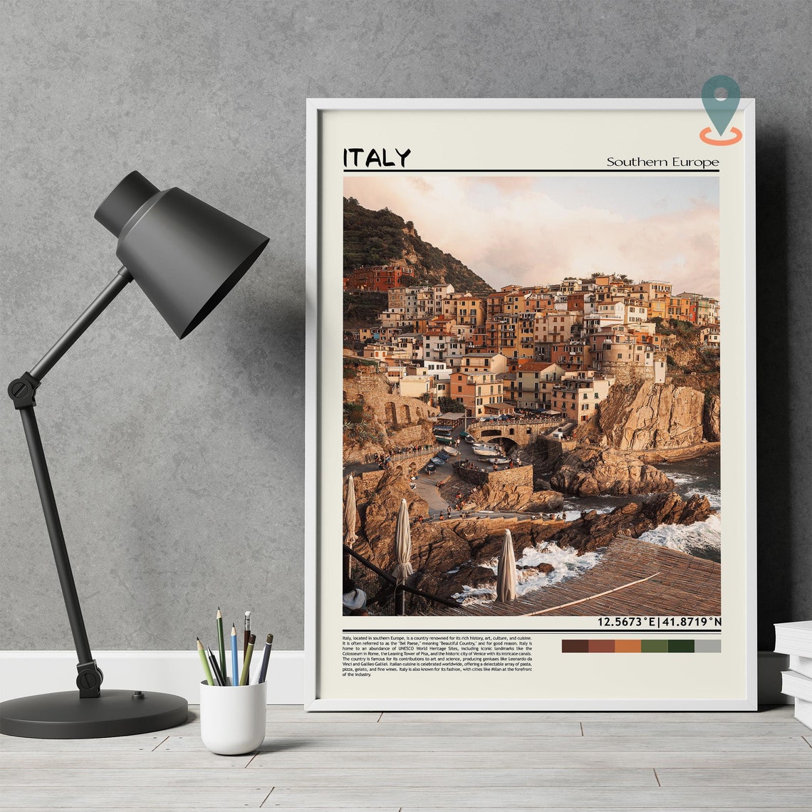 Italy Print Italy Wall Art Italy Poster Italy Photo Italy Poster Print Italy Wall Decor Europe Poster Print Rome Italy Amalfi Poster - Image 4