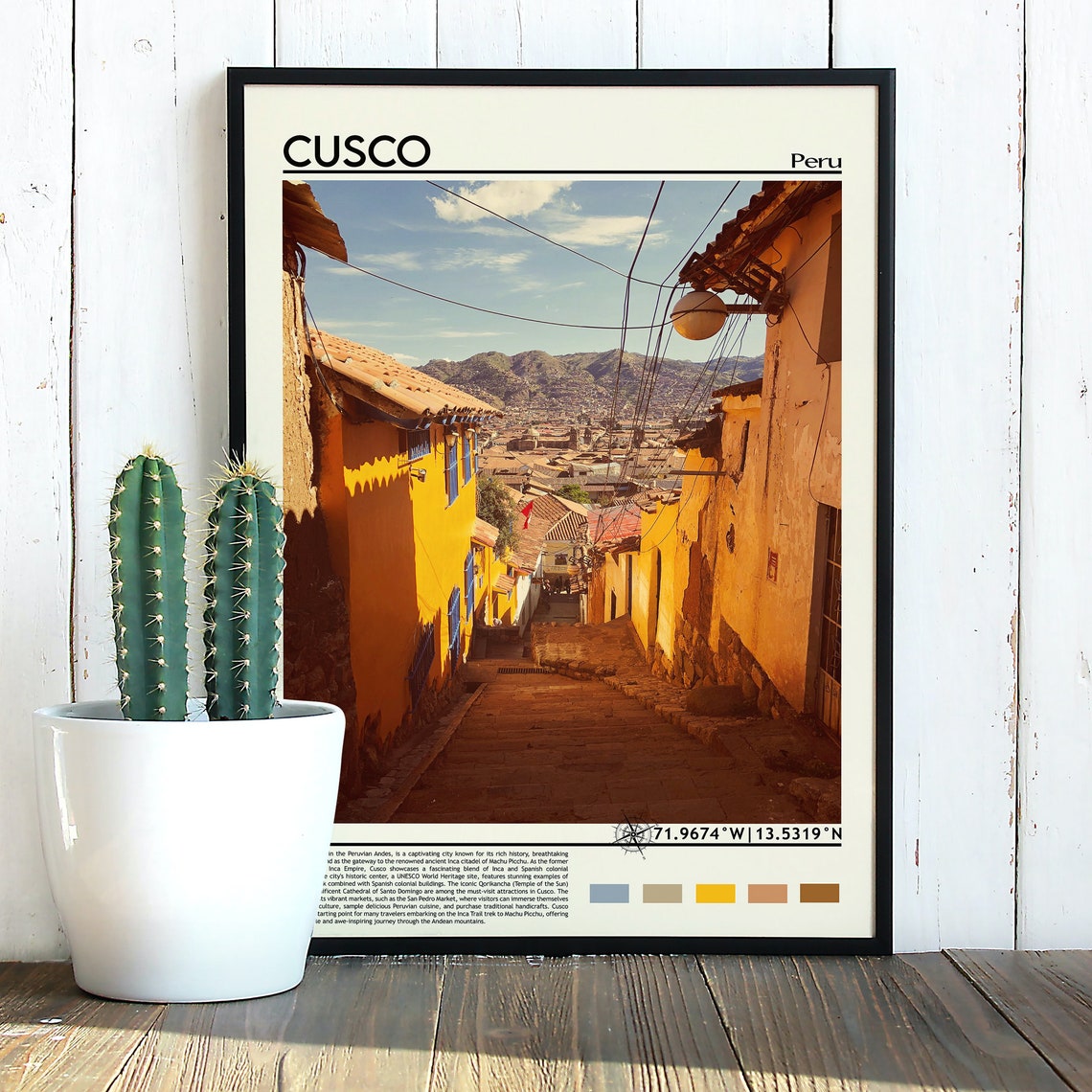 Cusco Print Cusco Poster Cusco Wall Art Cusco Travel Cusco Art Print Cusco Artwork Cusco Photo Cusco Peru Print Cusco Art Peru Art - Image 3