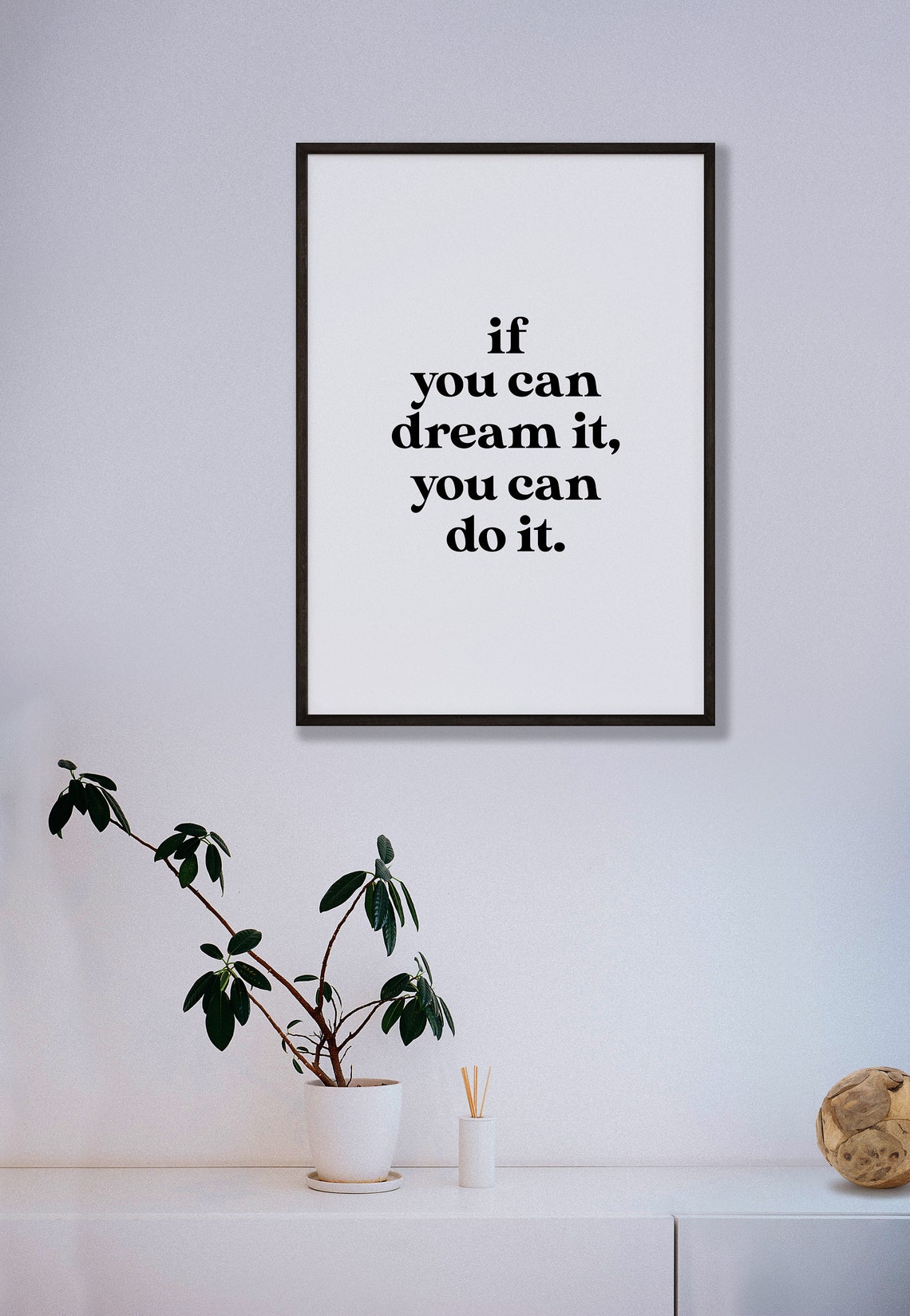 If You Can Dream It You Can Do It Quote Print Motivational Wall Decor - Image 5