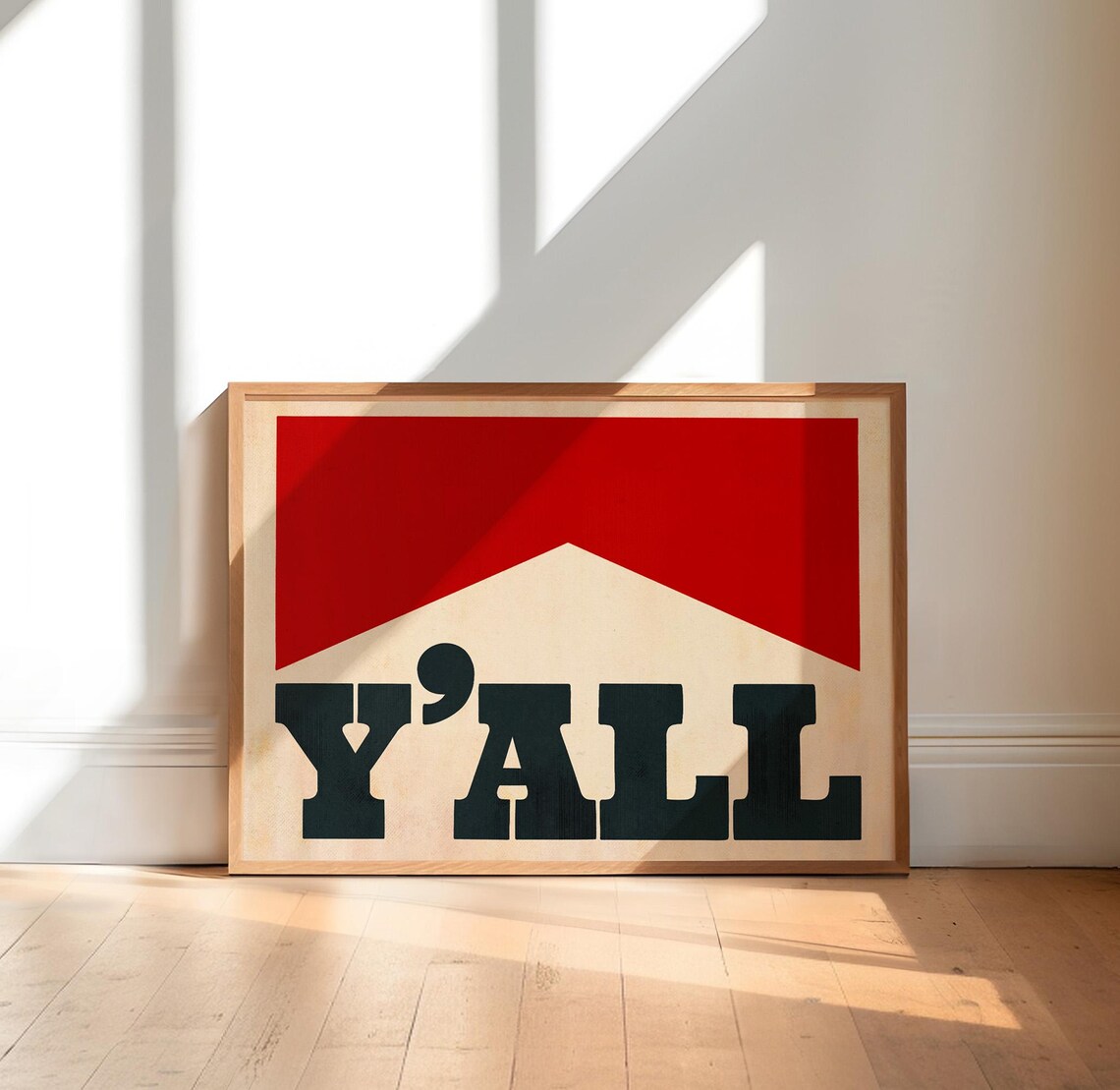 Yall Western Decor, Vintage Western Poster - Image 2