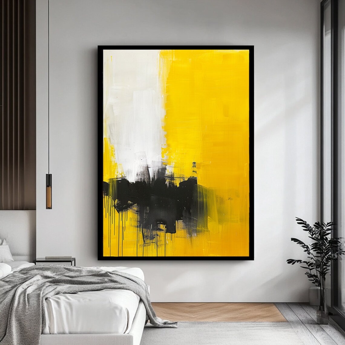 Mark Rothko Inspired Abstract Wall Decor - Image 3