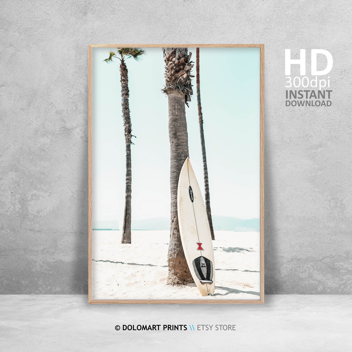 Beach Surfer Print, Tropical Surf Photography Art - Image 3