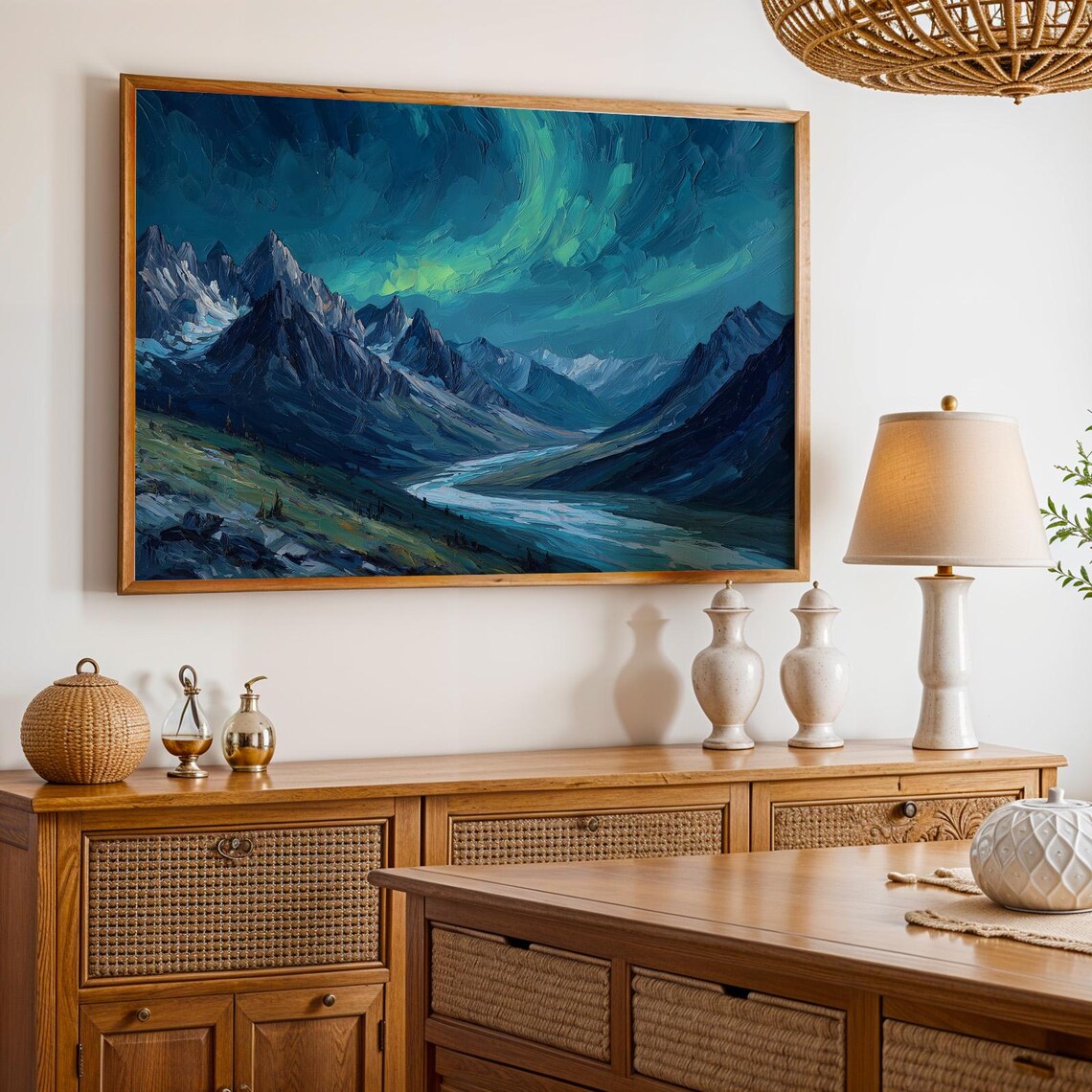 Gates Of The Arctic National Park Poster, Nature Landscape