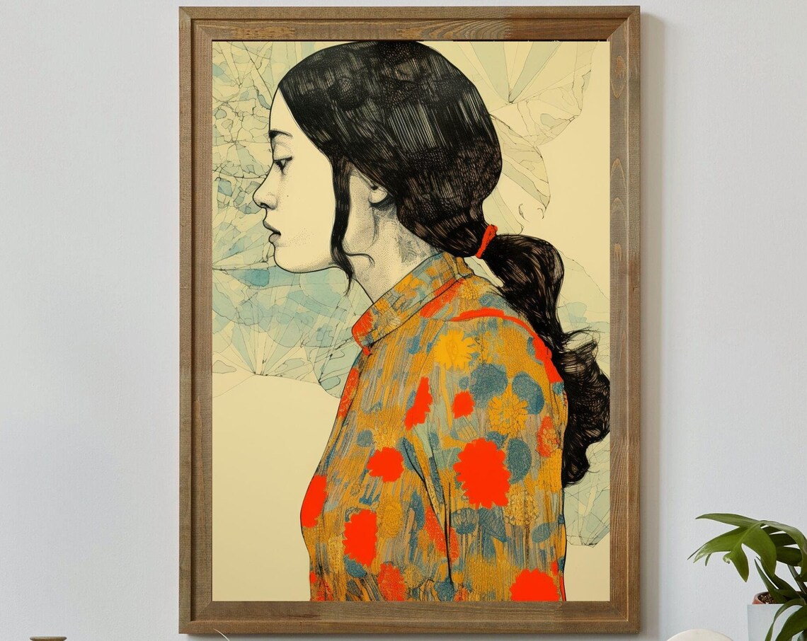 Loose Pony Unique Canvas Art Print