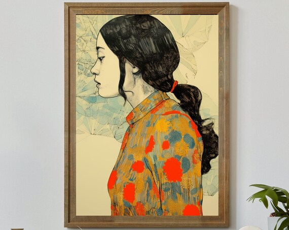 Loose Pony Unique Canvas Art Print
