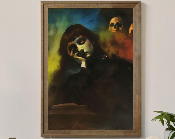 Small Talk No2 Unique Canvas Art Print