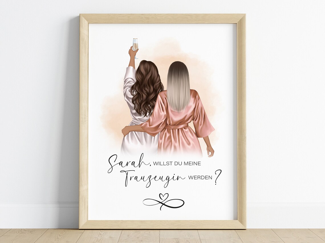 Will You Be My Maid Of Honor? Wedding Gift Card - Image 2