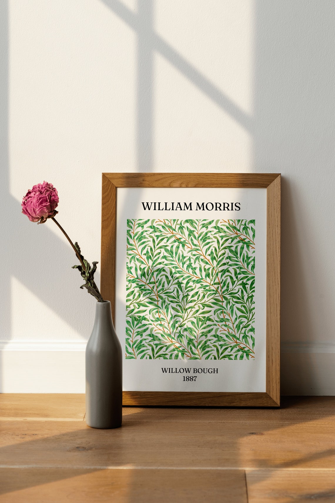 William Morris Willow Bough 1887 Green Vintage Pattern Art Poster - Image 4