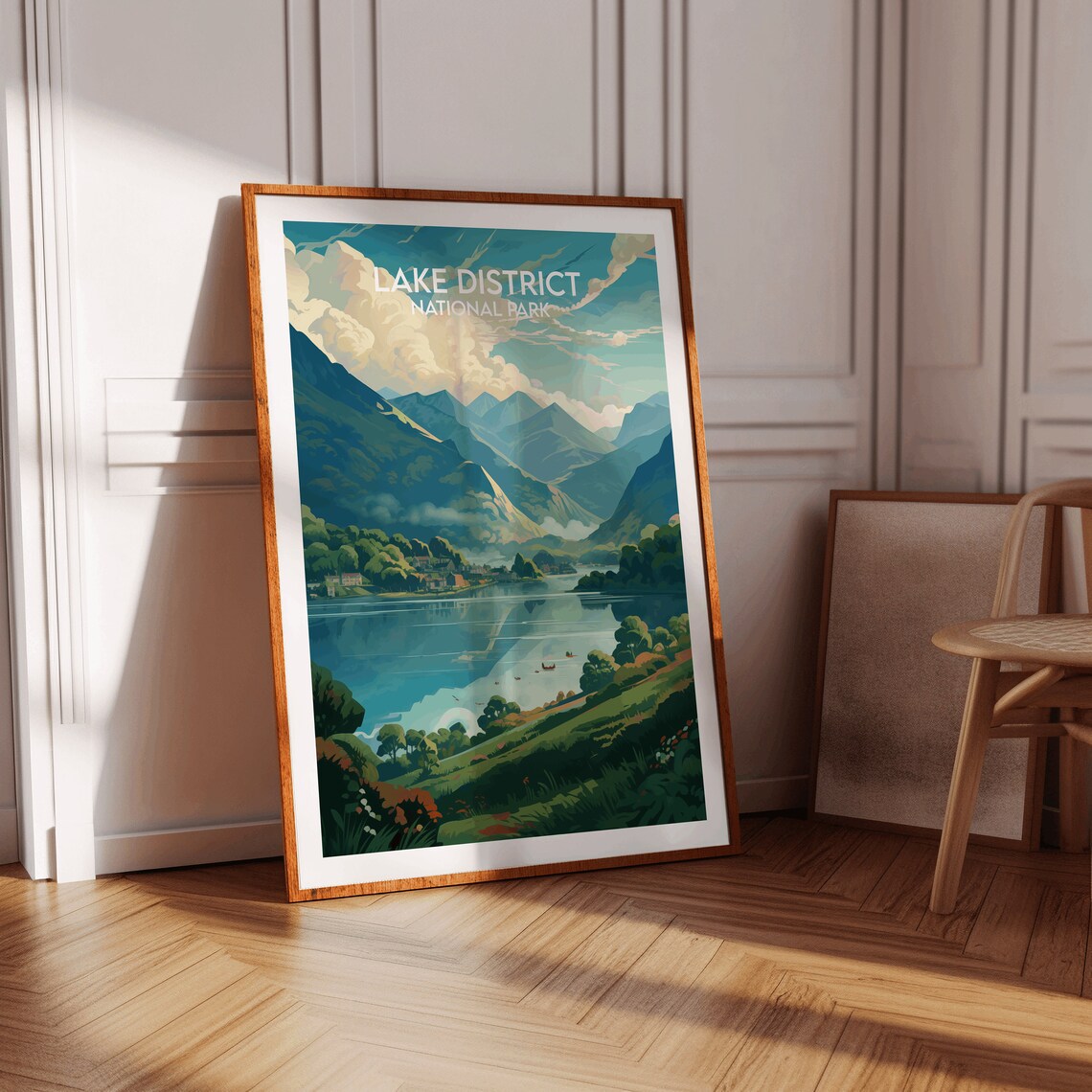 Lake District National Park Poster, England Travel Print - Image 3