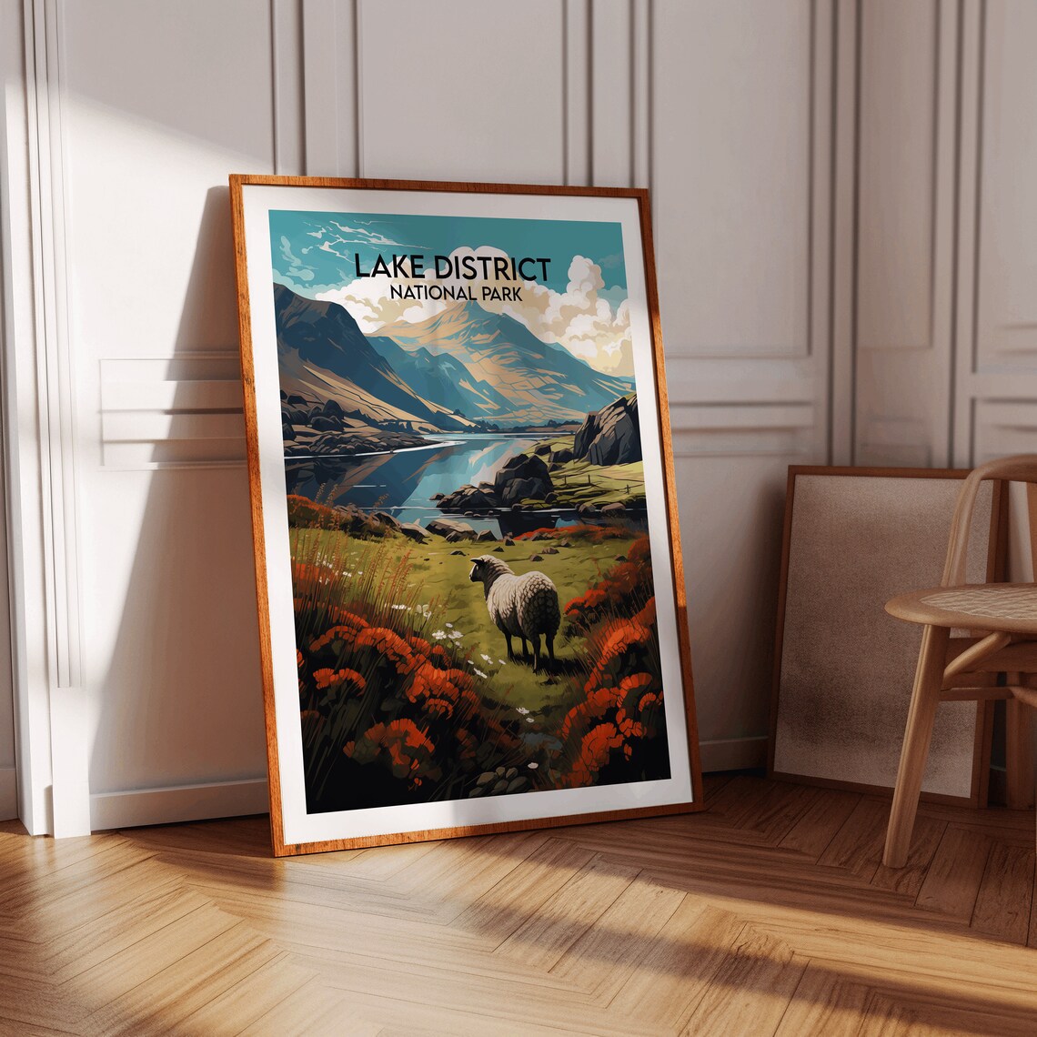 Lake District National Park Custom Travel Poster - Image 3