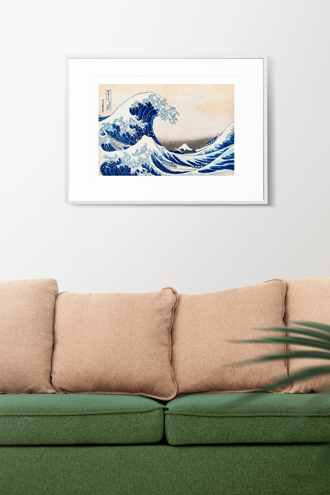 Hokusai Great Wave Off Kanagawa Mount Fuji Woodblock Art Poster - Image 2