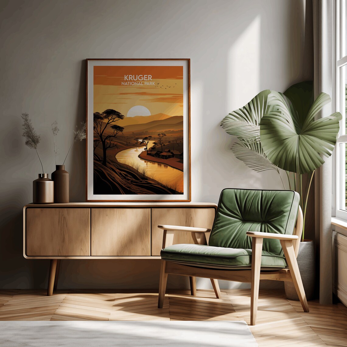Kruger National Park Custom Personalised Poster - Image 2