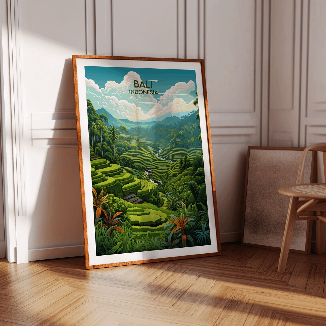 Bali Travel Print Indonesia Travel Poster - Image 3