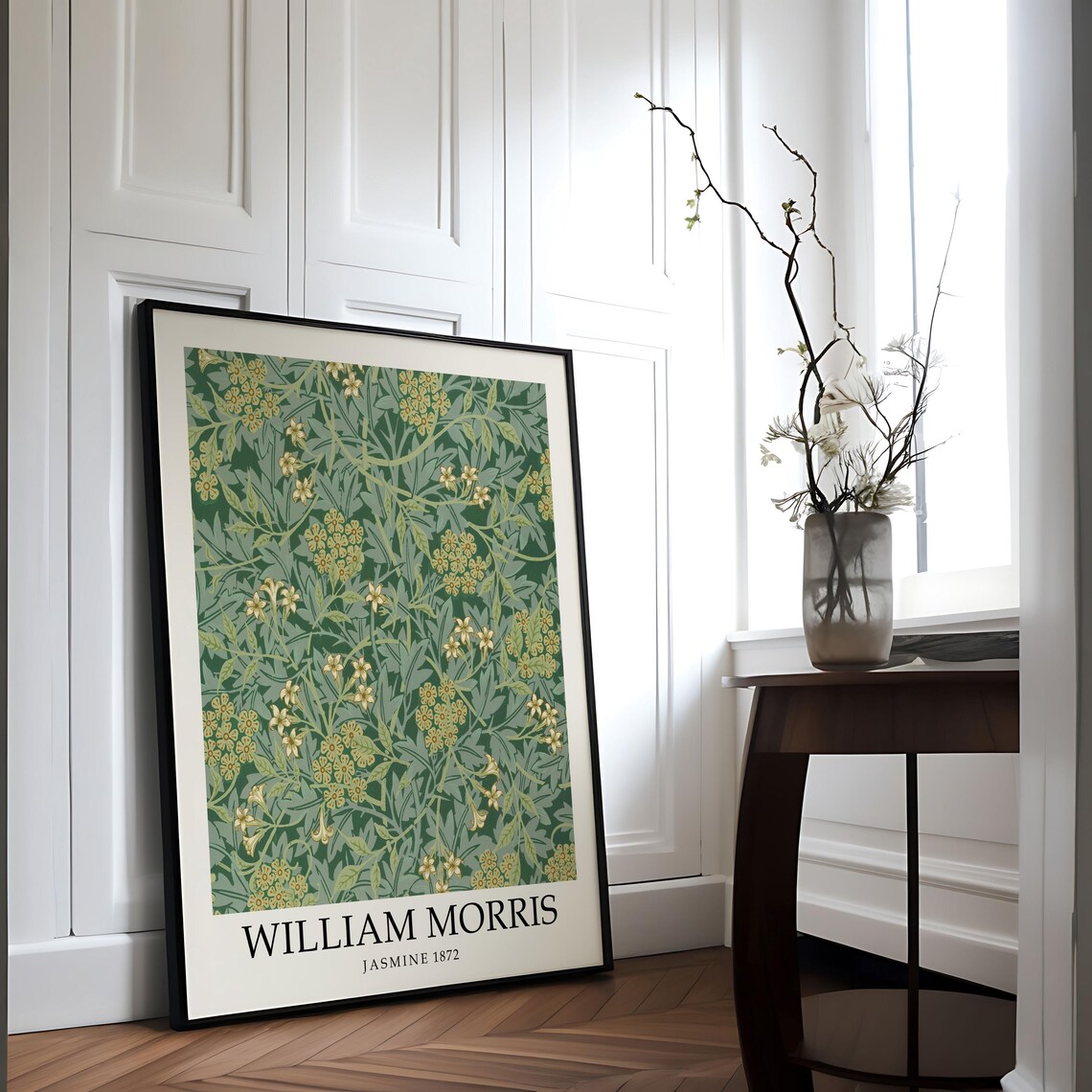 William Morris Vintage Floral Illustration, Botanical Art - Image 3