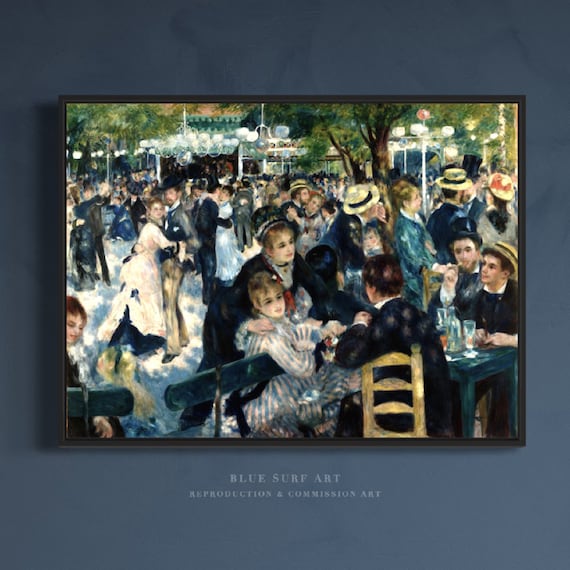 Pierre Auguste Renoir S Hand Painted Masterpiece Reproduction Of The Dance At Le Moulin De La Galette Customizable Sizes