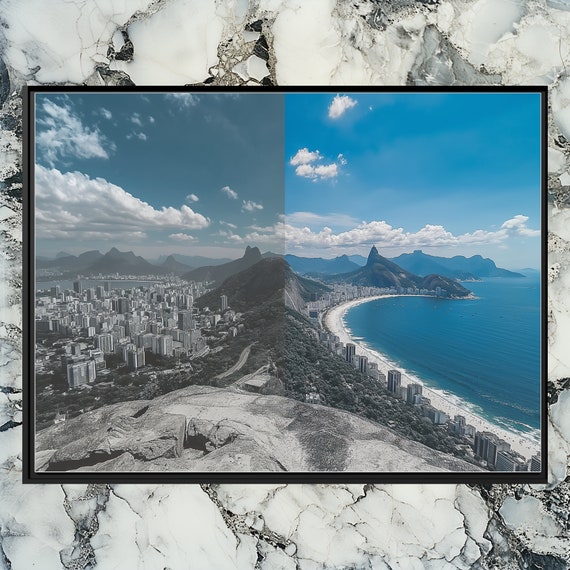 Brazil Canvas Wall Art Colorful And Modern Landscape For Home Stylish South Painting Unique Decor Vibrant Brazilian