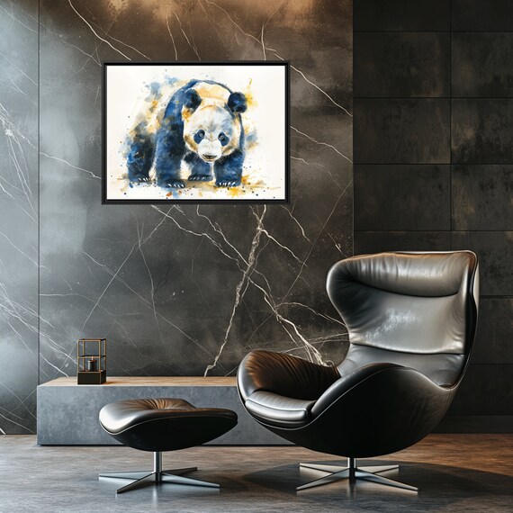 Stunning Panda Canvas Wall Art Perfect Home Decor Piece For Animal Lovers Adorn Your Living Space With This Captivating Mammal Artwork