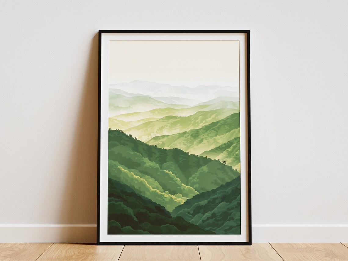 Missouri Ozark Mountains Vintage Travel Poster