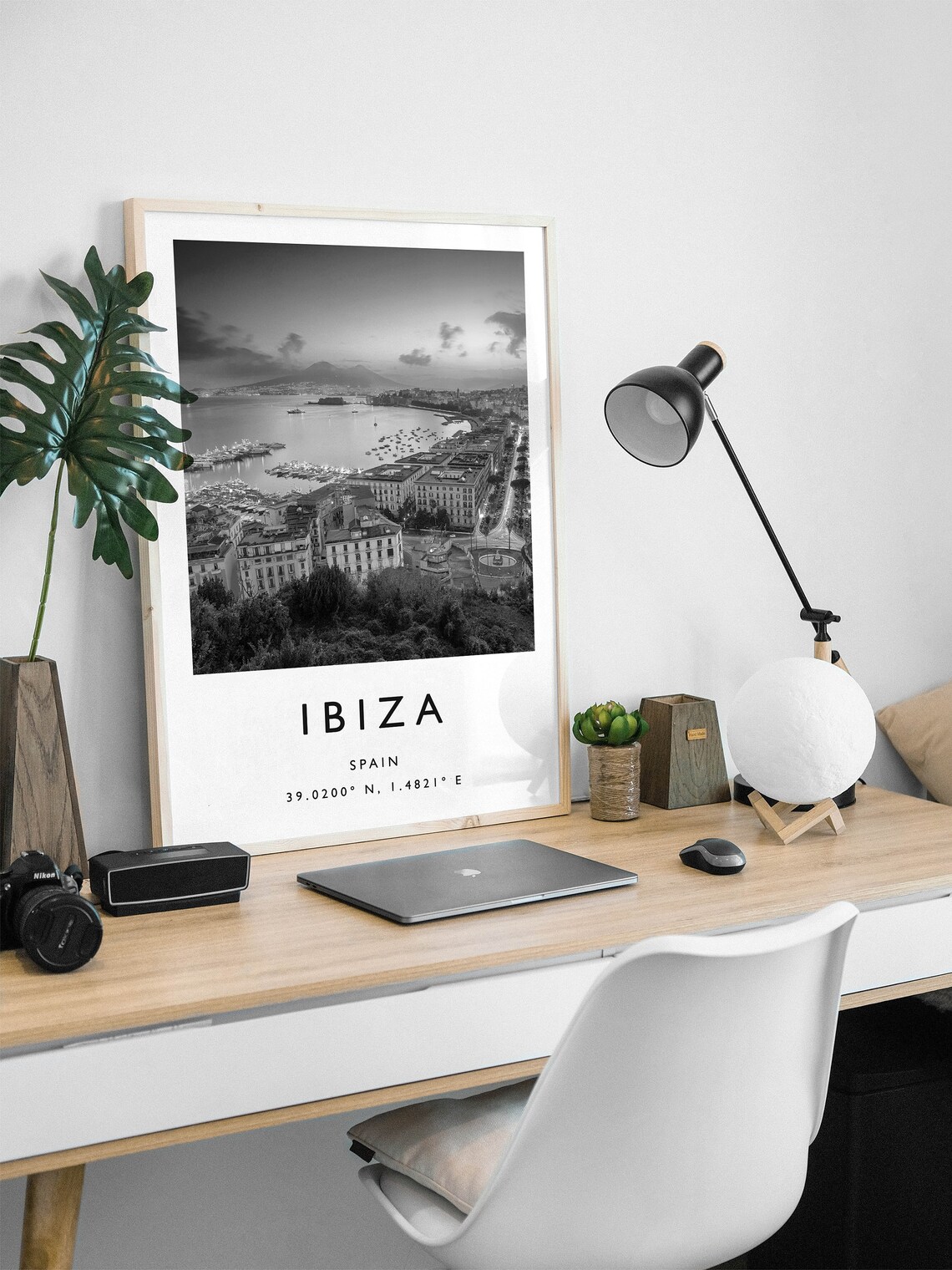 Ibiza Travel Poster, Minimalist Spain Art Print - Image 2