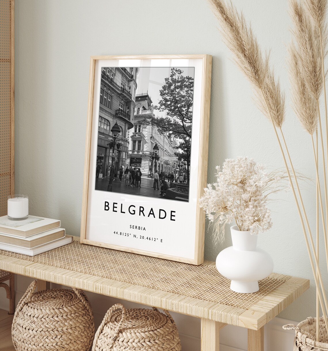 Belgrade Travel Poster, Serbia Travel Art Print - Image 2