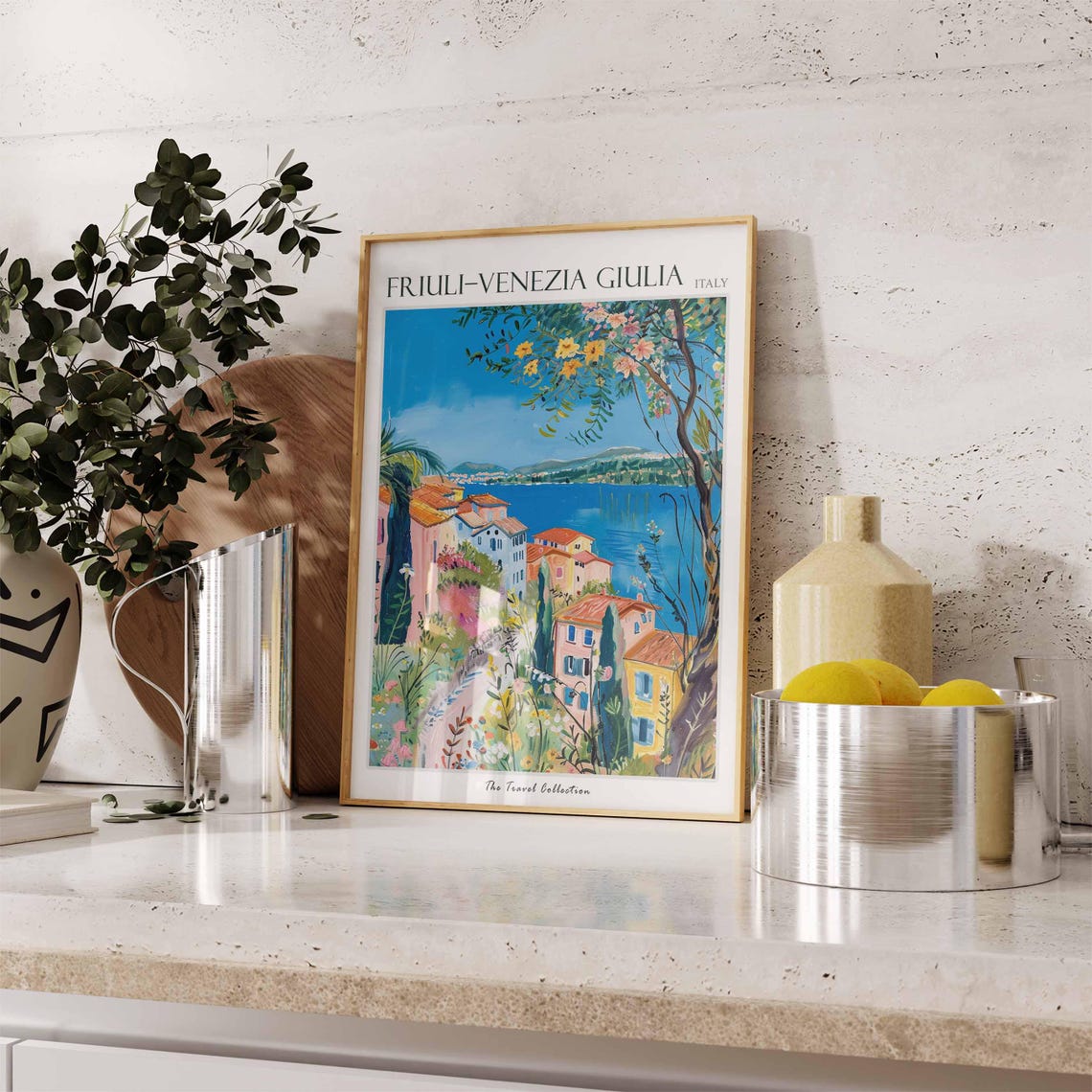 Friuli Venezia Giulia Poster Friuli Venezia Giulia Travel Print Italy Wall Art Italian Travel Print Italian Decor Italian Gift - Image 2