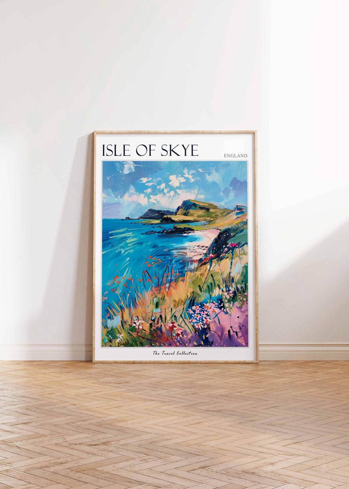 Isle Of Skye Poster England Travel Print Isle Of Skye Travel Art Isle Of Skye Wall Art England Travel Isle Of Skye Art - Image 2