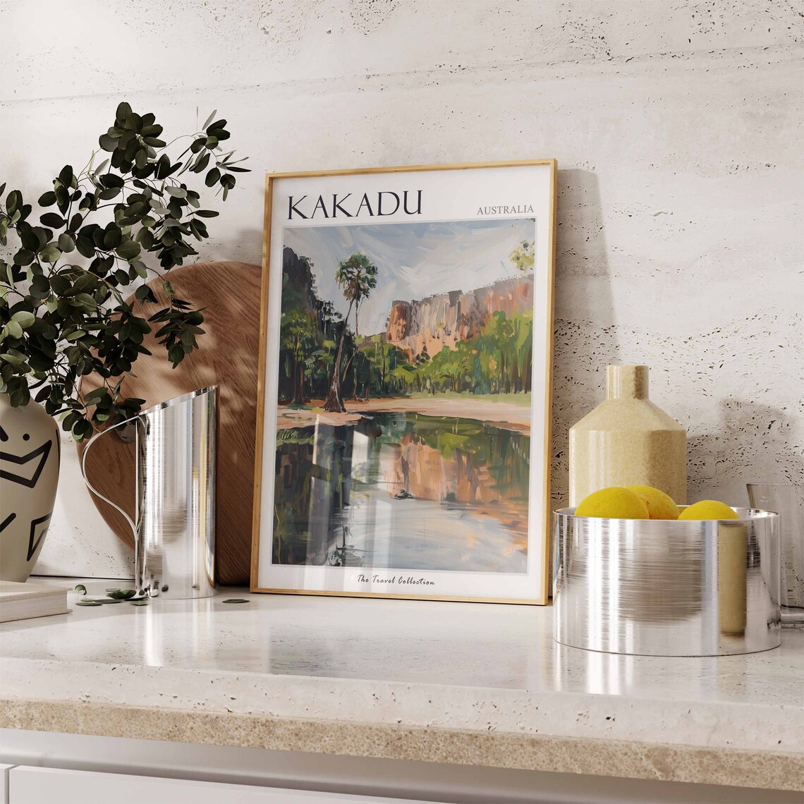 Kakadu Poster Australia Travel Print Australian Decor Oceania Travel Poster Oceanian Wall Art Kakadu Gift Kakadu Travel Poster - Image 2