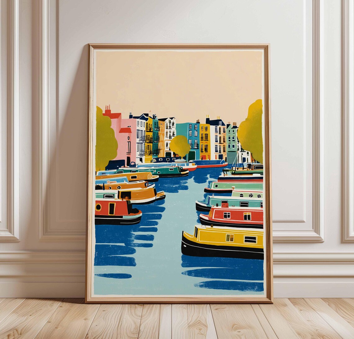Little Venice London Travel Poster