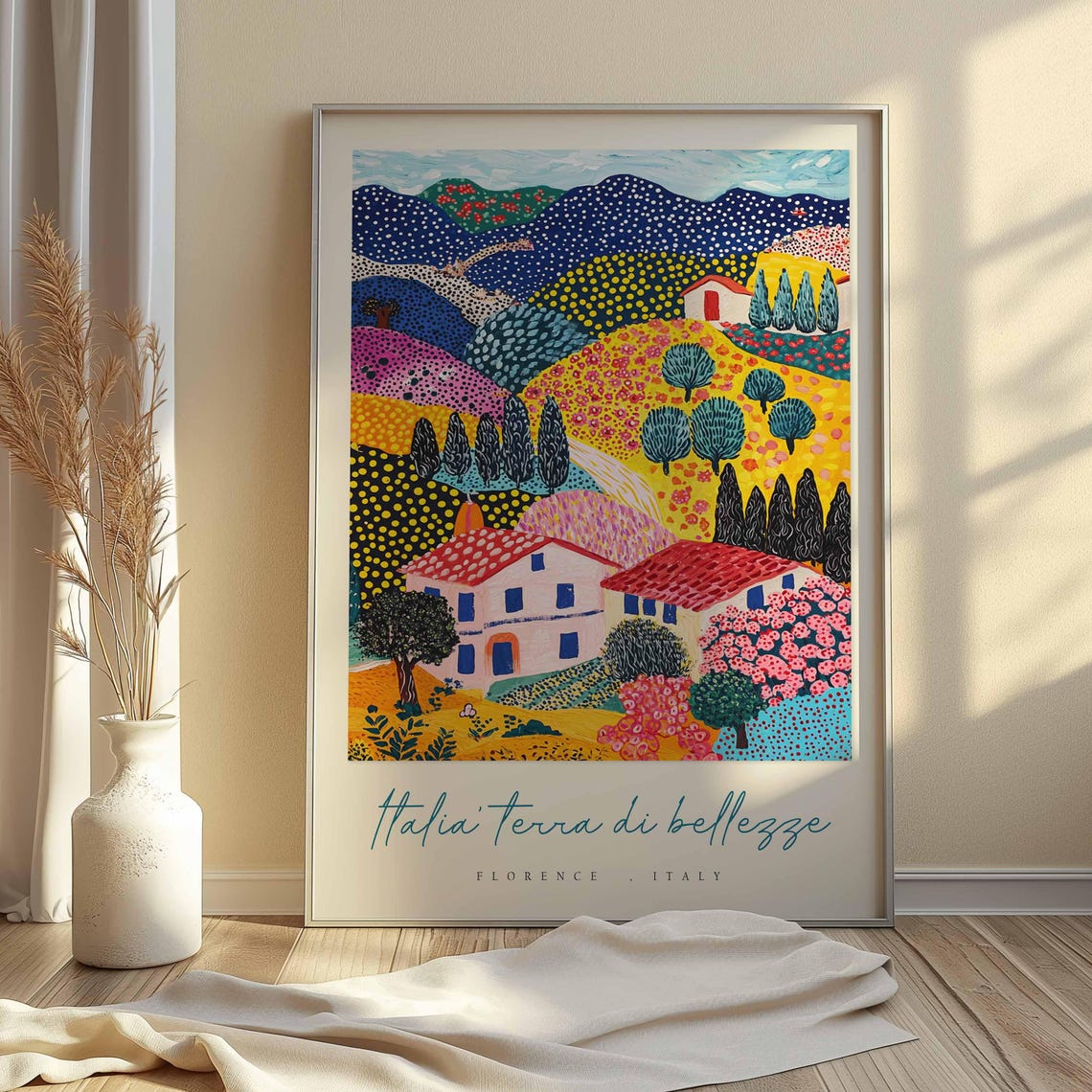 Florence Poster Italian Travel Print Florence Travel Art Florence Wall Art Italy Art Italy Travel Decor Italian Travel Gift - Image 2