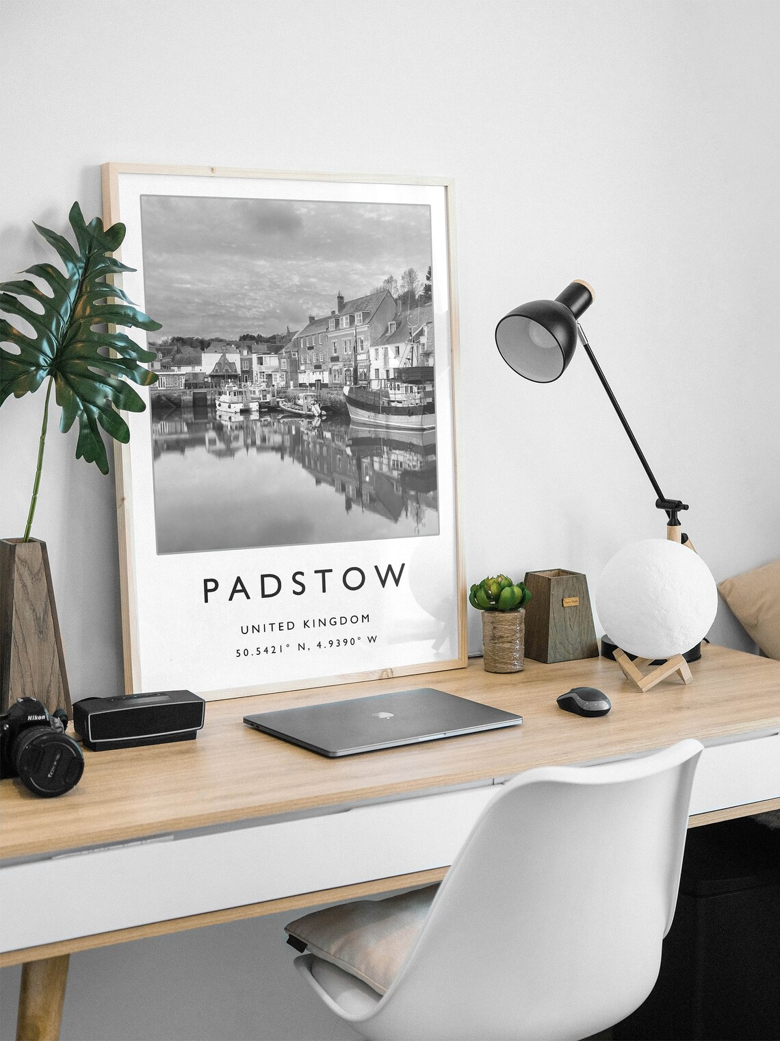 Padstow Travel Poster, Cornwall Wall Art Print - Image 3