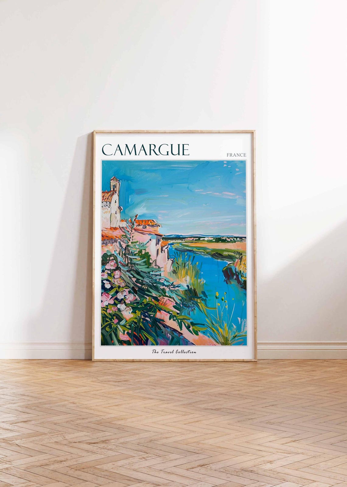 Camargue Poster France Travel Print French Decor Europe Travel Poster European Wall Art Camargue Gift Camargue Travel Poster - Image 2