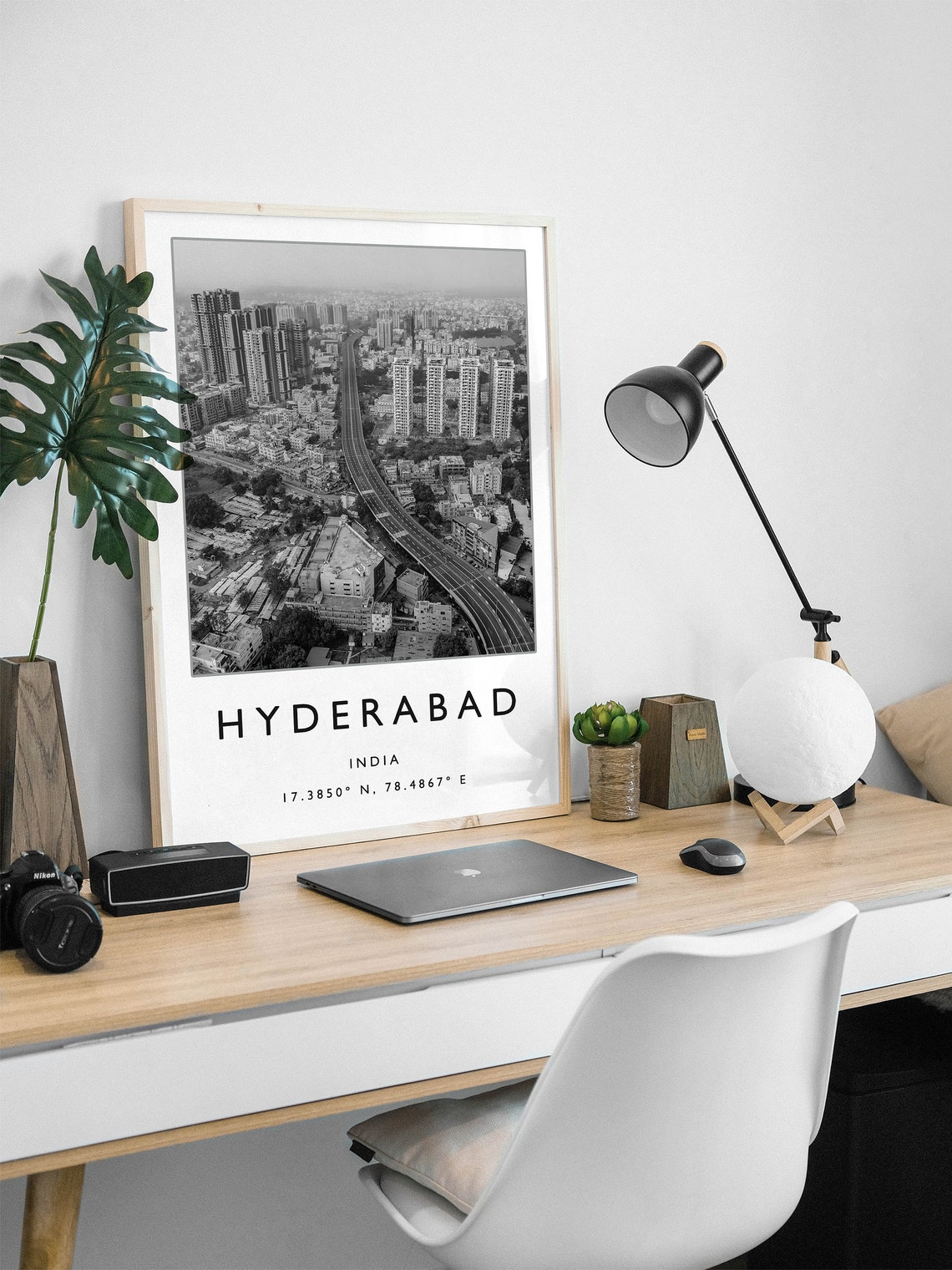 Hyderabad Travel Print Hyderabad Travel Poster India Travel Poster Travel Art Travel Poster Black And White Art Gift A1a2a3a4 - Image 2