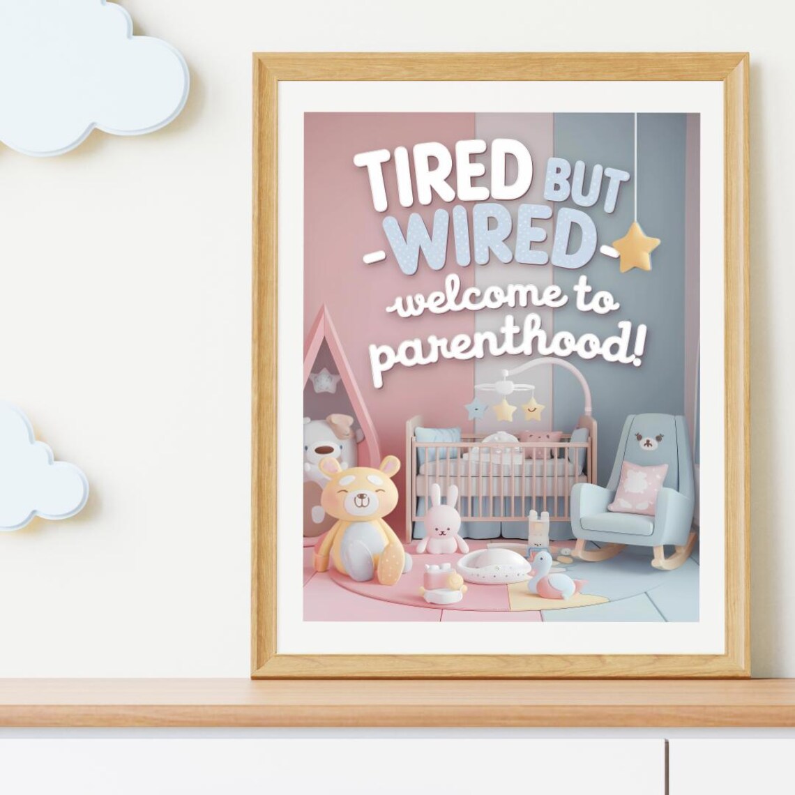 Baby Nursery Funny Room Decor, Cute Prints