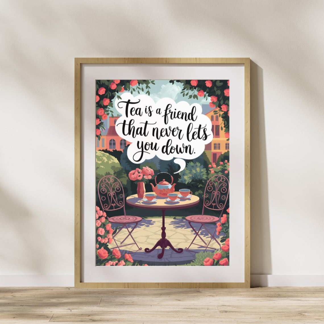 Tea Humour Tea Decor Art Print, Tea Lover Gift - Image 4