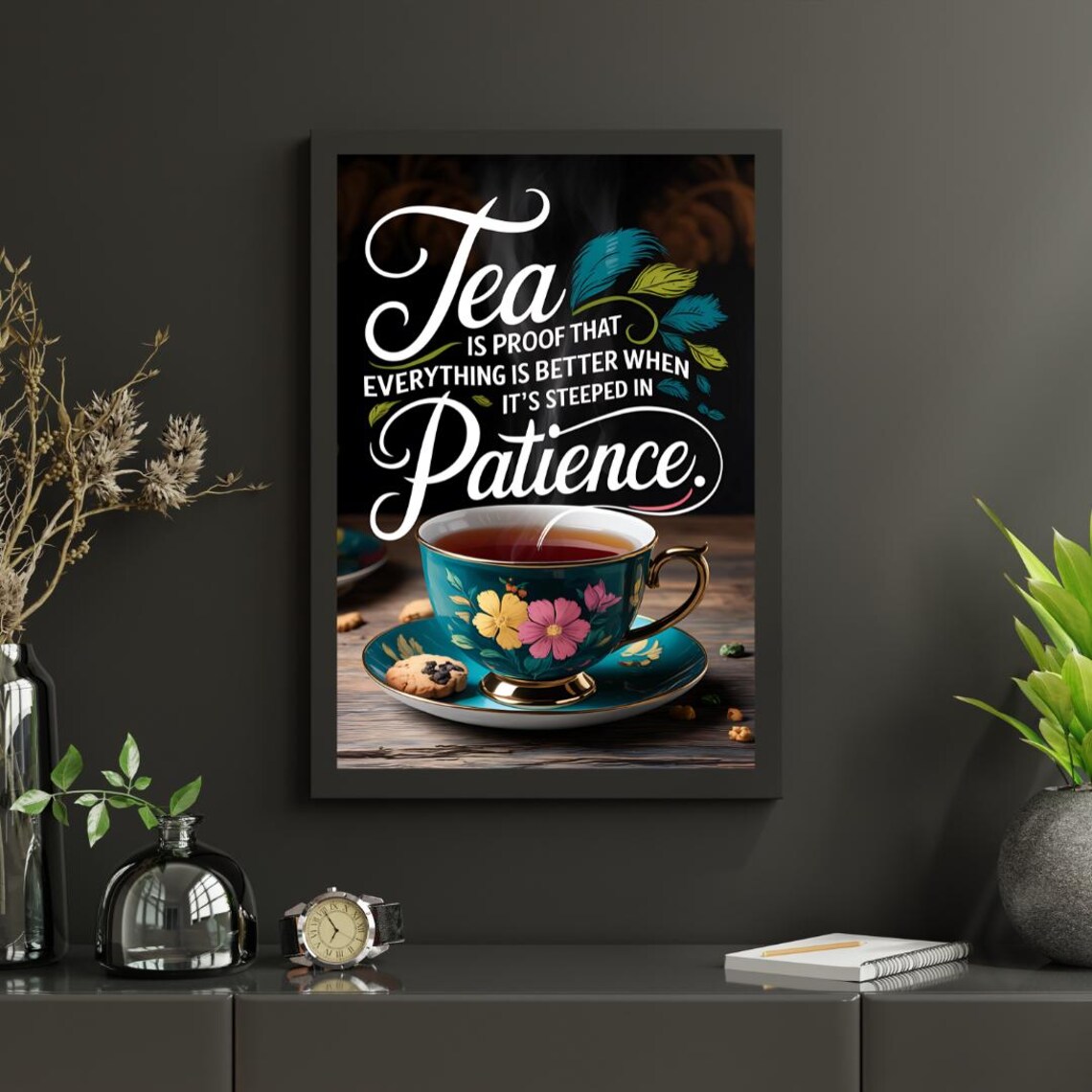 Tea Humor Wall Art Print, Tea Lover Gift - Image 6