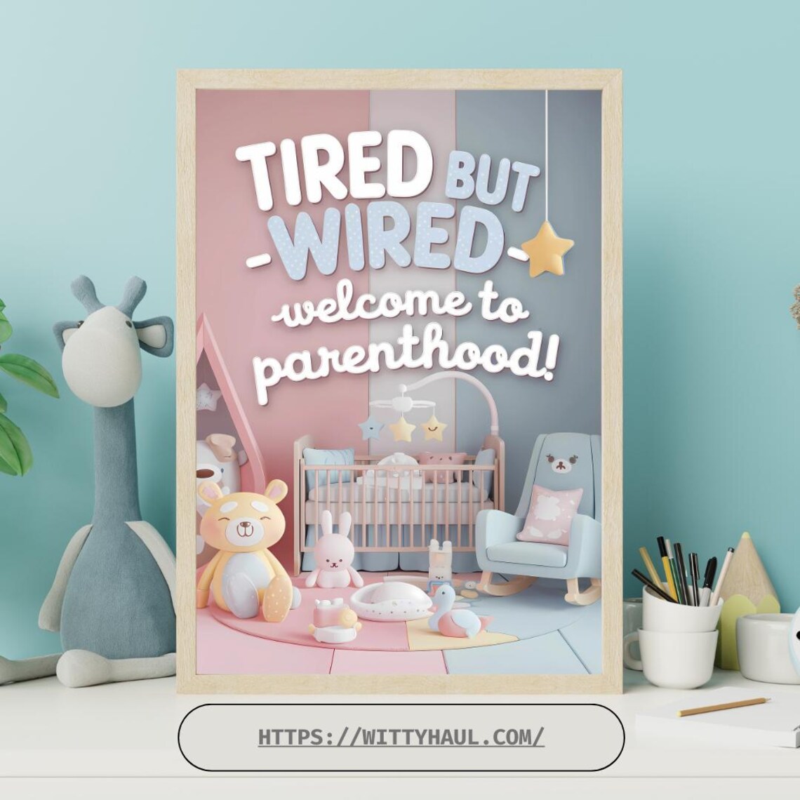 Baby Nursery Funny Room Decor, Cute Prints - Image 6