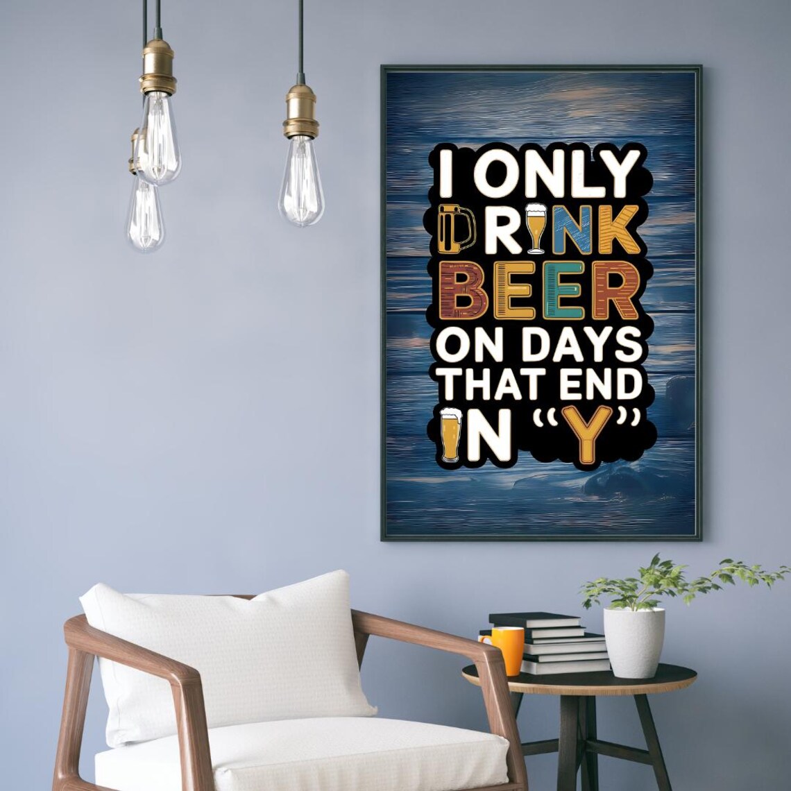 Beer Humour Beer Decor, Funny Beer Jokes Poster - Image 4