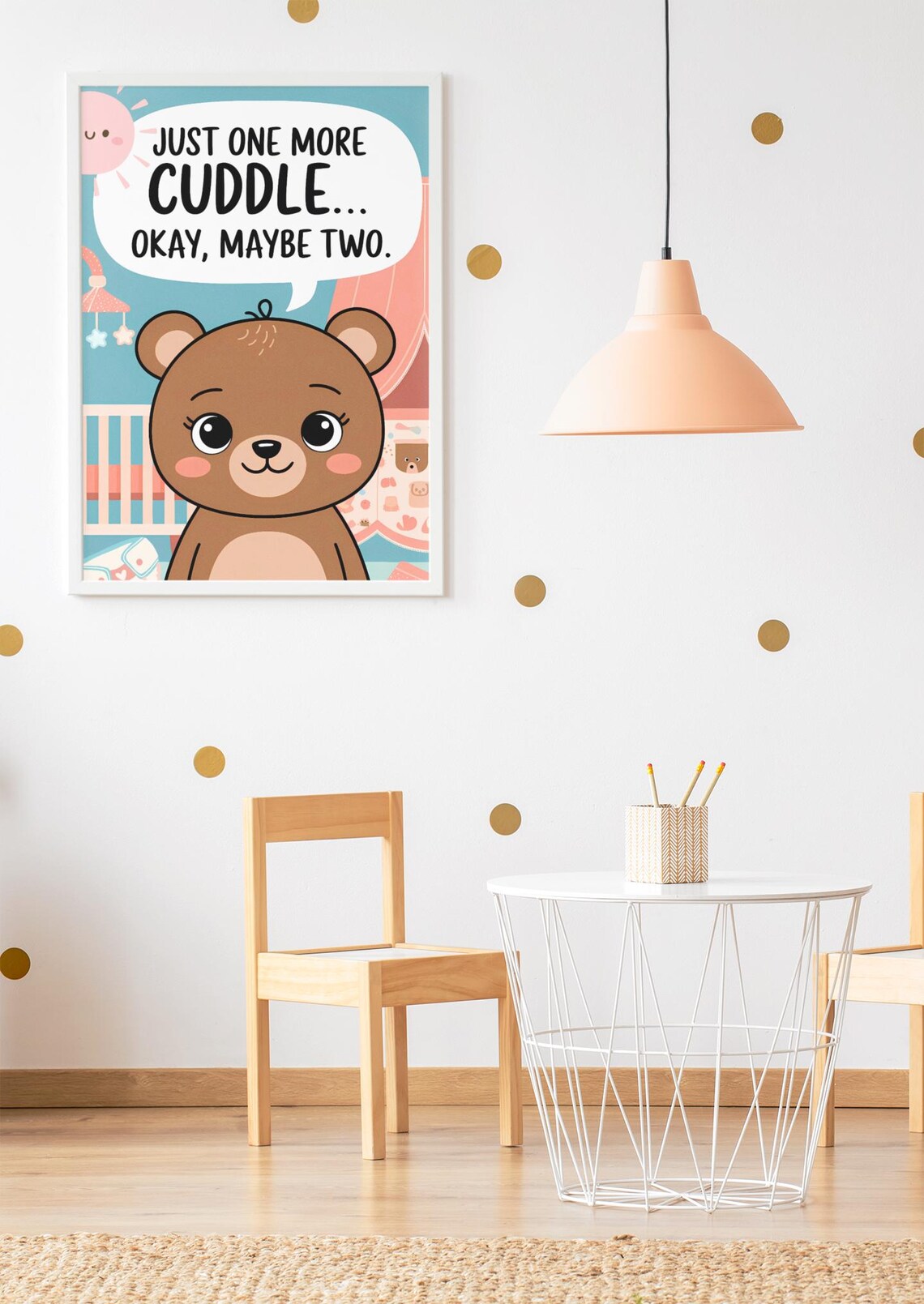 Baby Room Wall Art, Funny Gift for New Parents - Image 3