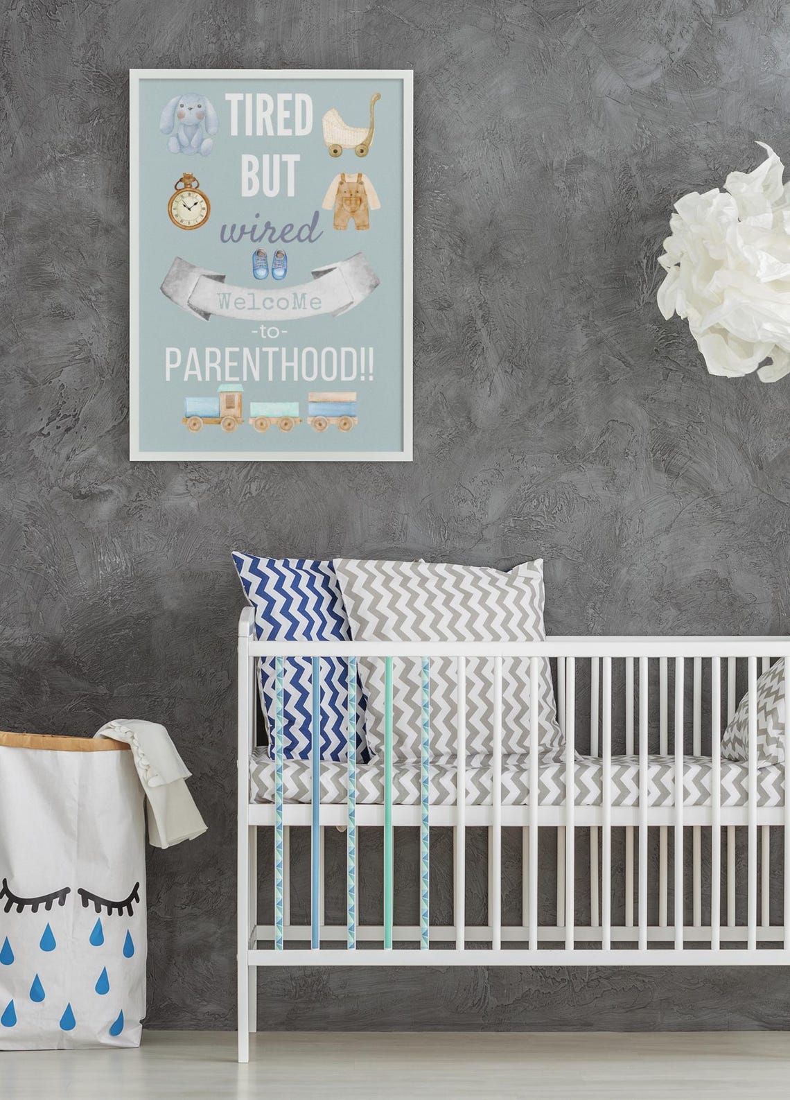 Baby Nursery Wall Art Funny Room Decor Cute Prints New Parent Gifts Funny Nursery Artwork Baby Shower Gifts Kids Room Wall Art - Image 4