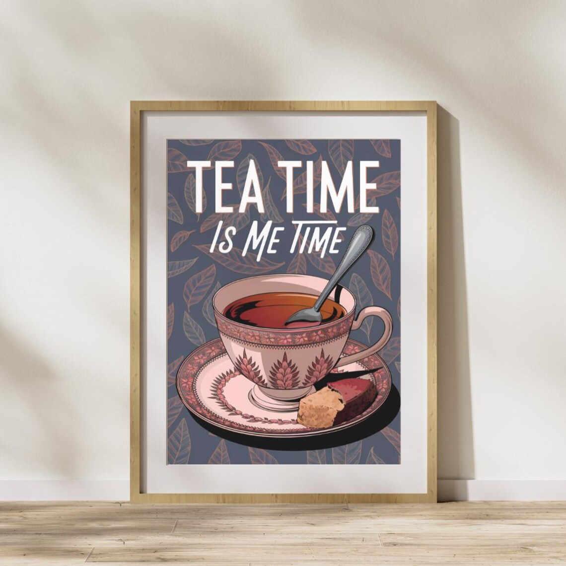 Tea Humour Wall Art Print, Tea Lover Gift - Image 3