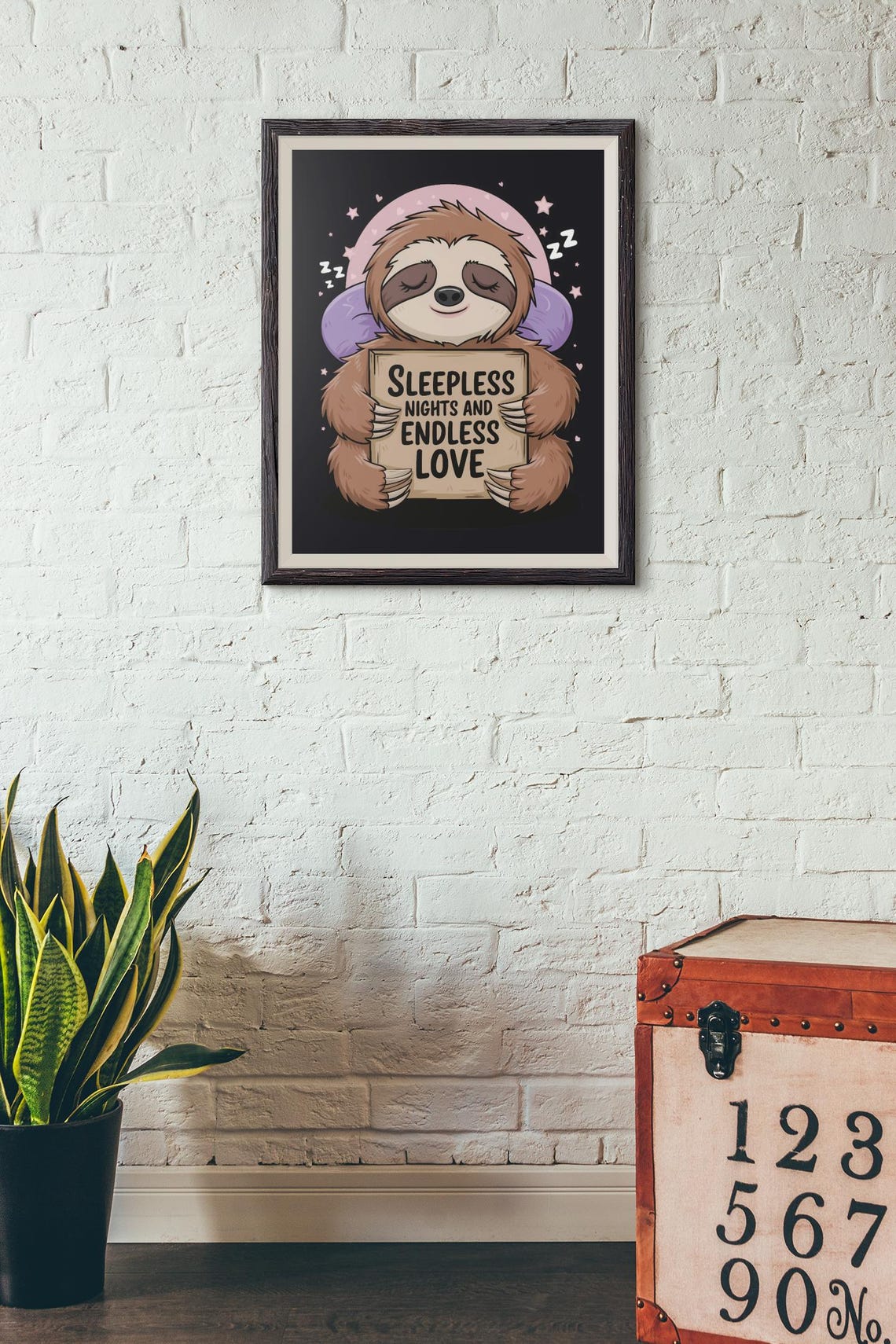 Baby Nursery Wall Art Funny Room Decor Cute Prints New Parent Gifts Funny Nursery Artwork Baby Shower Gifts Kids Room Wall Art - Image 3
