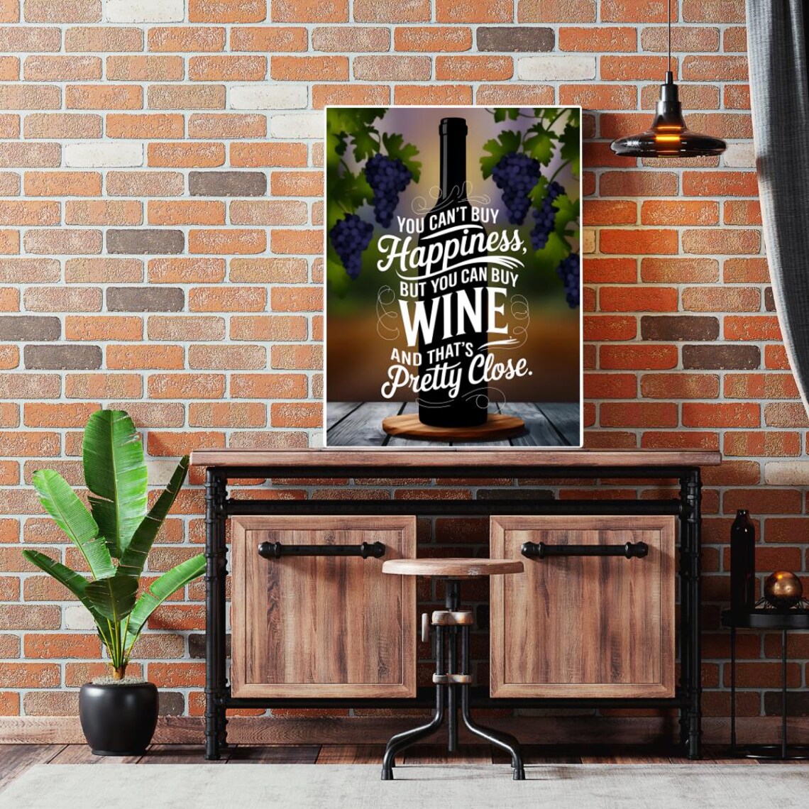 Wine Quote, Modern Wine Poster - Image 5
