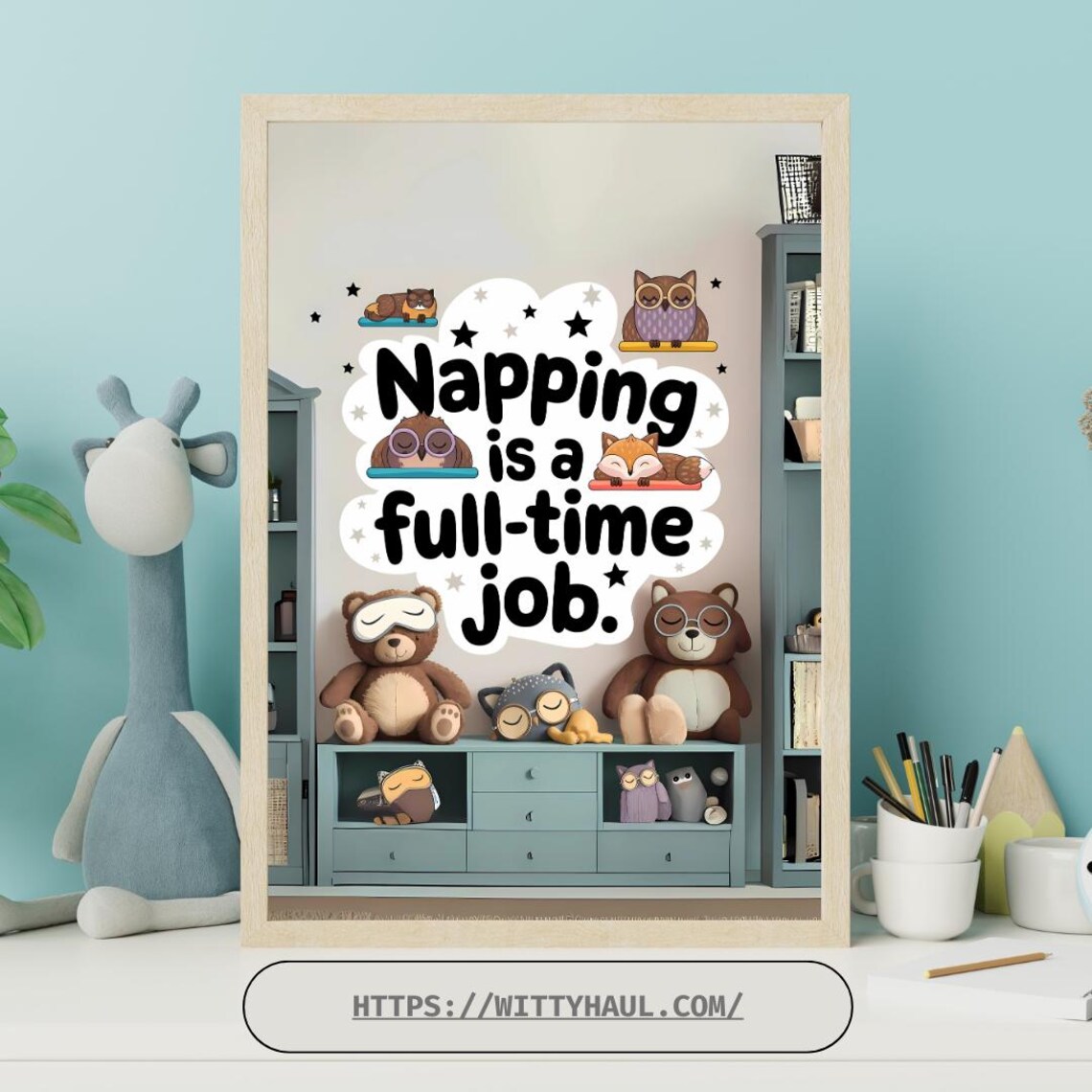 Funny Baby Nursery Decor, New Parent Gift - Image 6